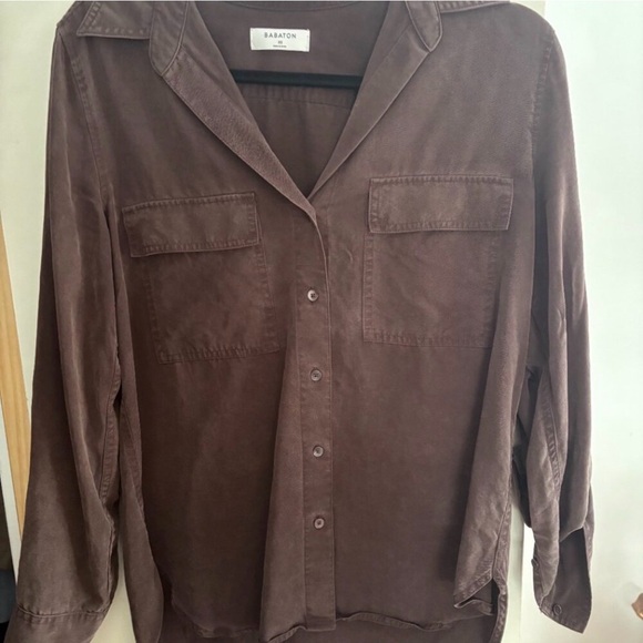 Babaton Chocolate Brown Shirt - Picture 3 of 4